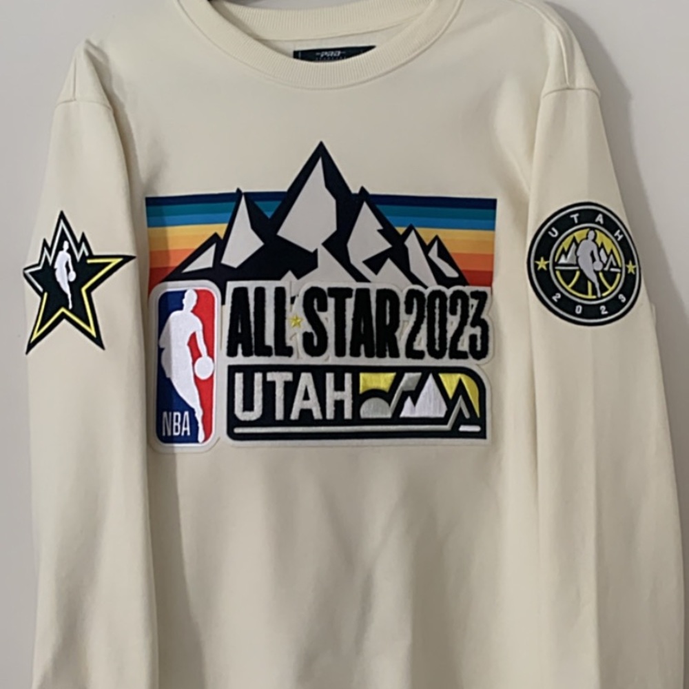 NBA All Star pride sweater. Pro Standard Luxury Collection. - Picture 1 of 5